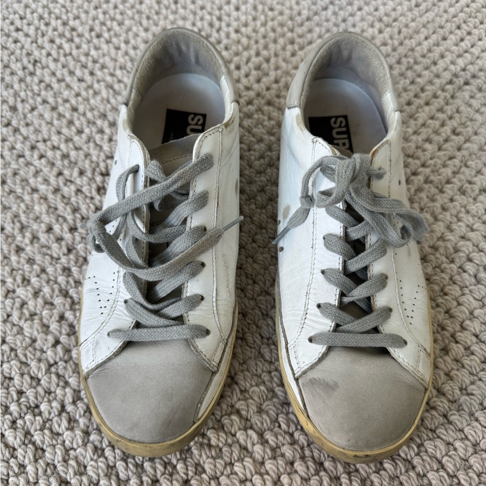 Golden goose - leather sneakers